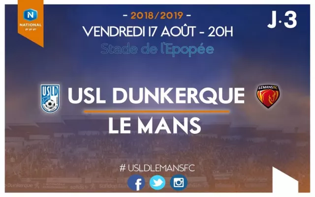 L'USL Dunkerque par ses supporters